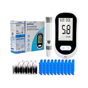 Glucómetro medidor de glicemia con tiras reactivas