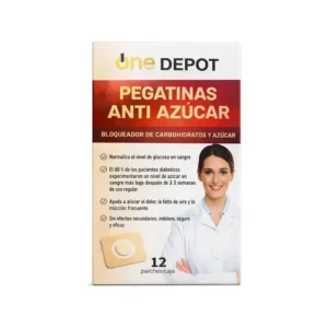 Parches para regular el azúcar ONE DEPOT con 12 parches