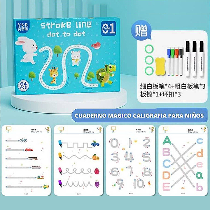 Cuaderno interactivo liebre y tortuga Montessori - Imagen 8