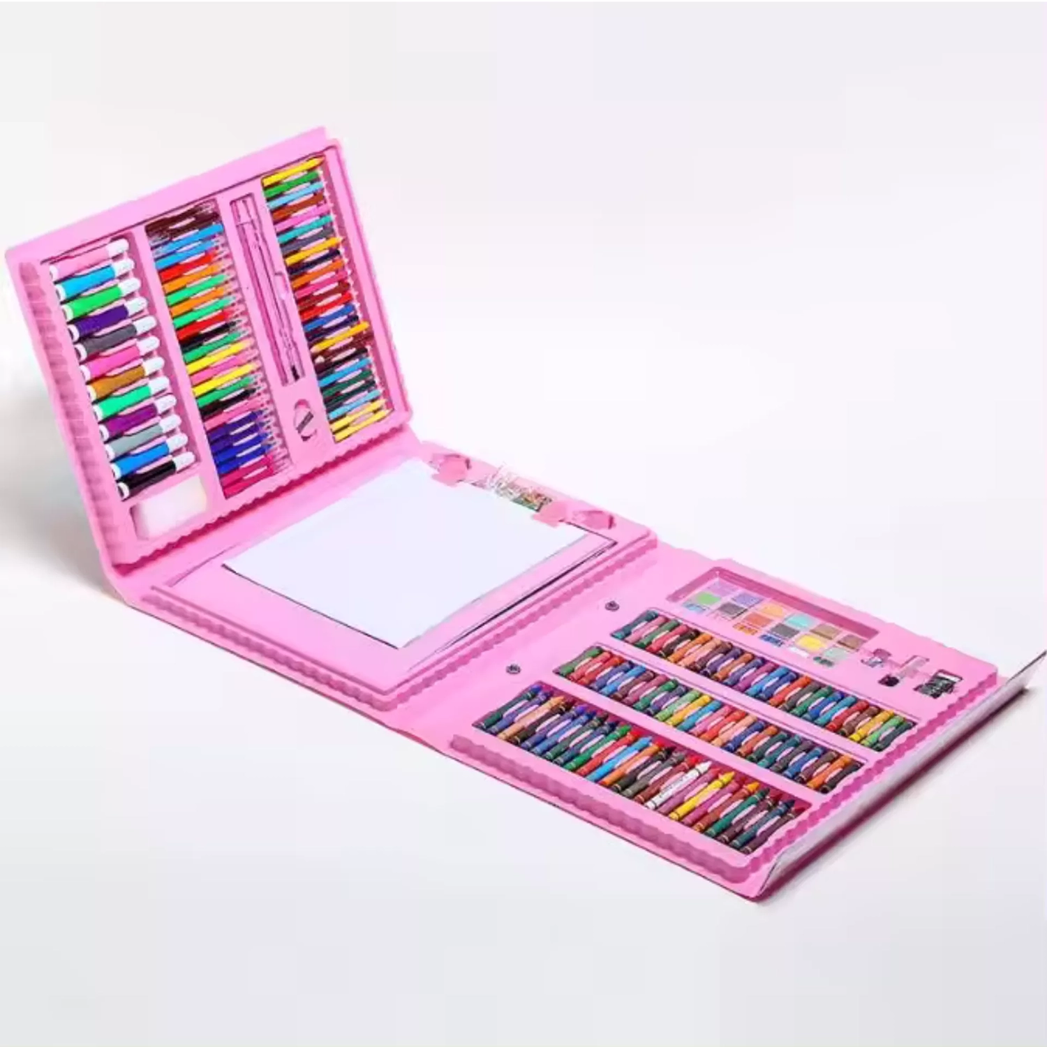 Set de arte de 208 piezas con atril - Imagen 3