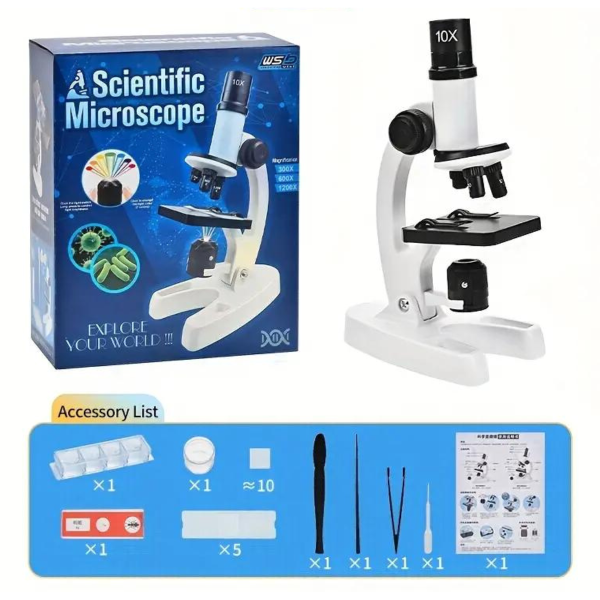 Kit de microscopio compuesto - Imagen 3