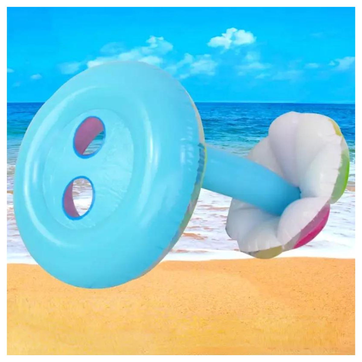 Flotador inflable fondo marino con techo - Imagen 5