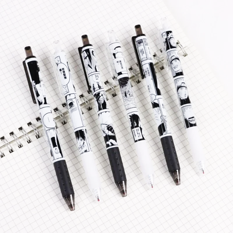 Set de 6 bolígrafos de Gel de Naruto 0,5 mm - Imagen 5