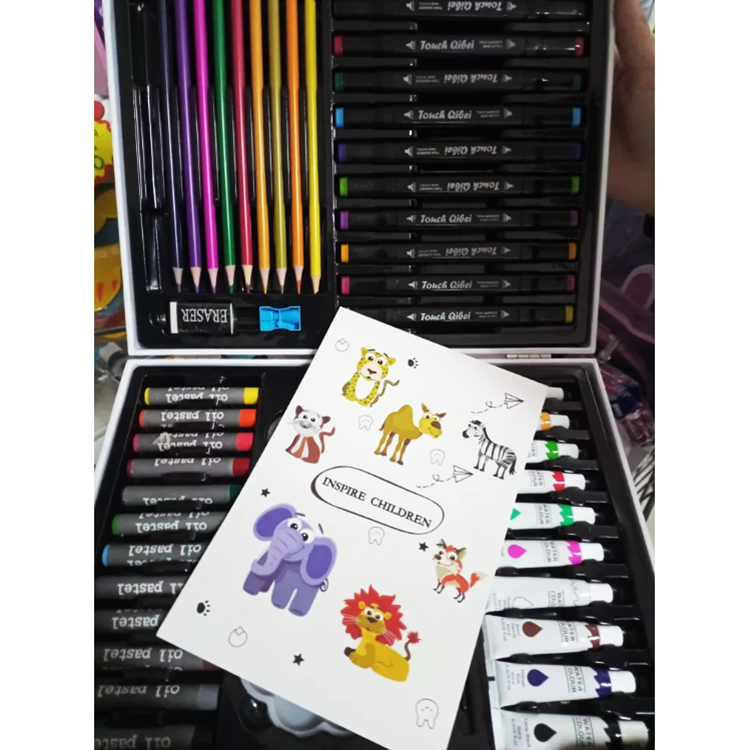 Set de arte de 48 piezas con maleta - Imagen 4