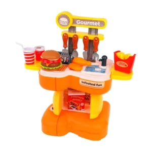 Maleta de cocina dinosaurio hamburguesero