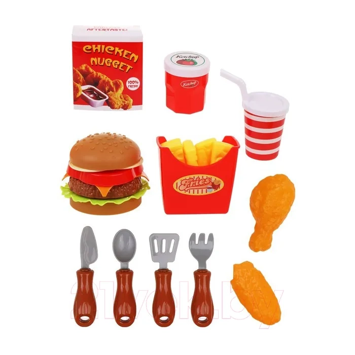 Maleta de cocina dinosaurio hamburguesero - Imagen 3