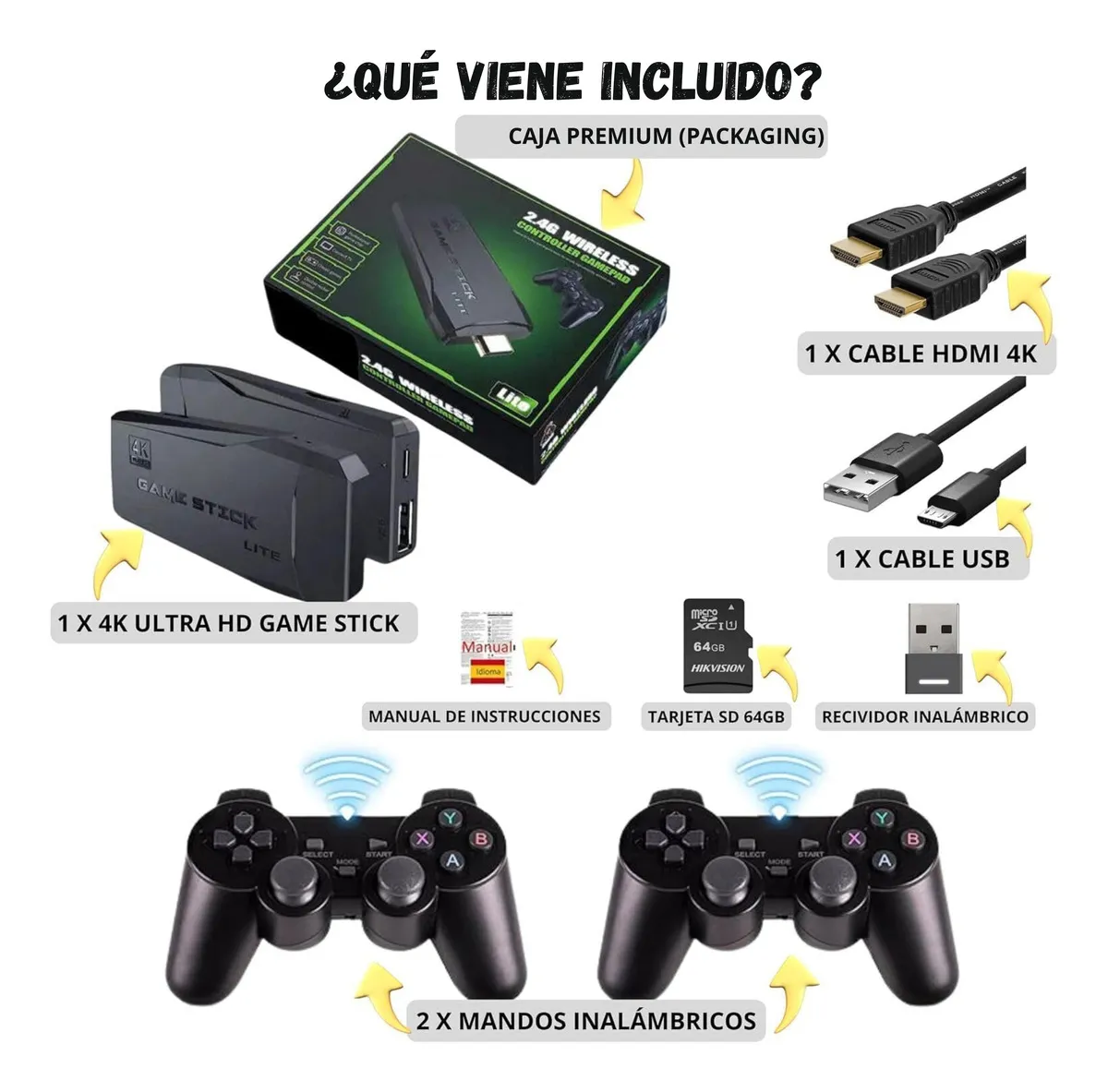 Consola retro Game Stick - Imagen 7