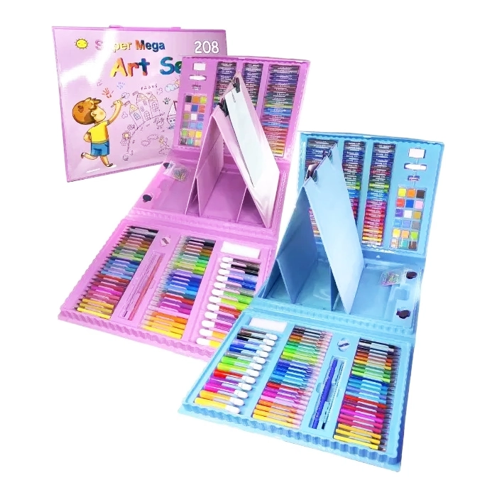 Set de arte de 208 piezas con atril - Imagen 15