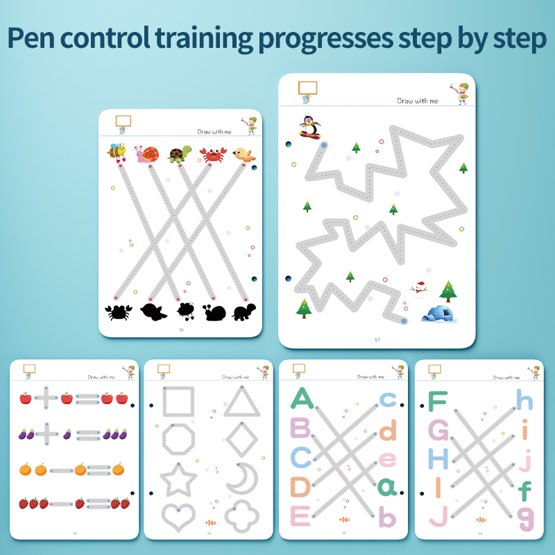 Cuaderno interactivo liebre y tortuga Montessori - Imagen 3