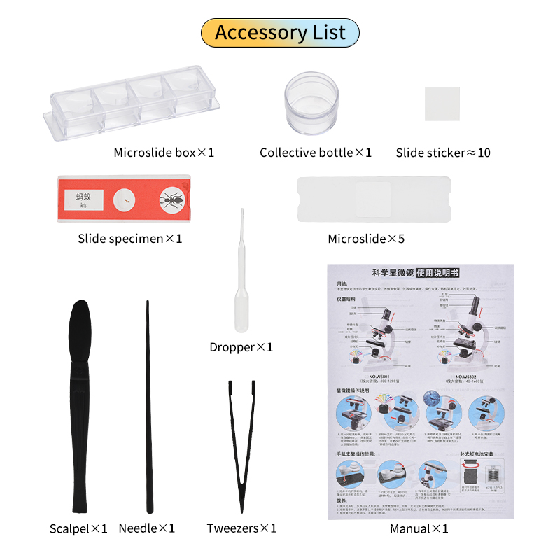 Kit de microscopio compuesto - Imagen 16