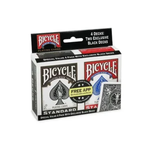 Set de 4 barajas Profesionales Bicycle