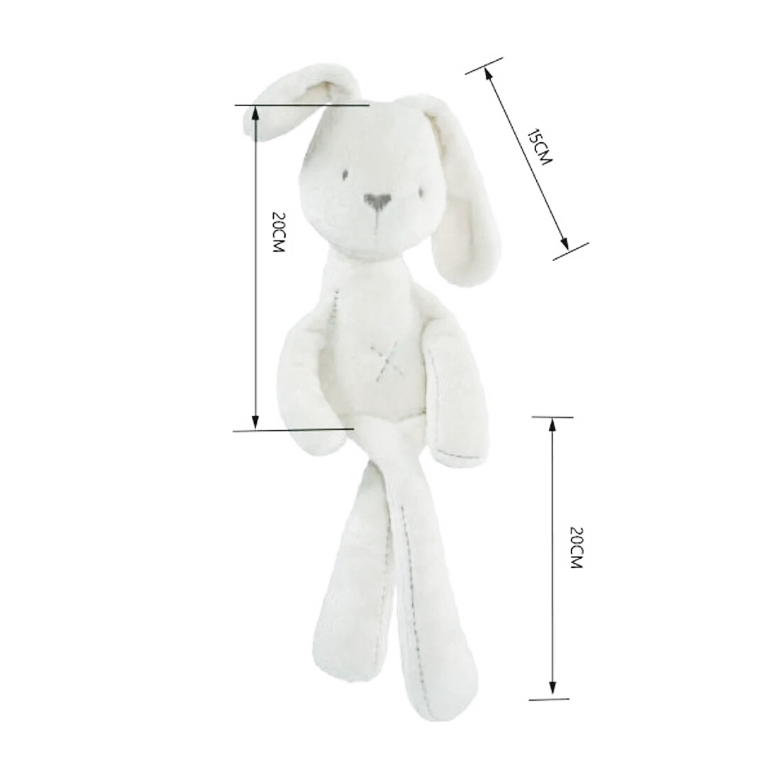 Conejo de apego de peluche - Imagen 14