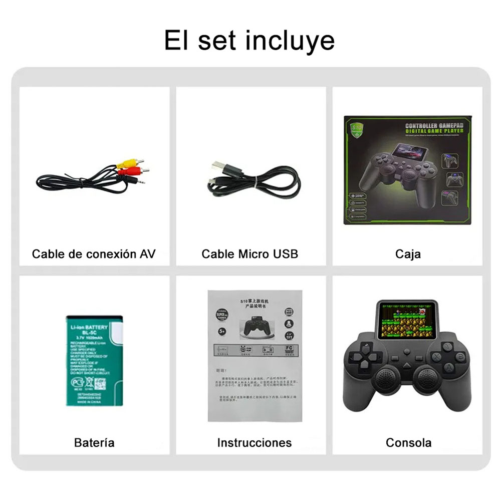 Consola de juegos Gamepad S10 - Imagen 19