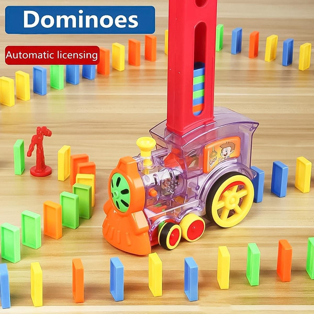 Tren coloca fichas de dominó con sonido - Imagen 7