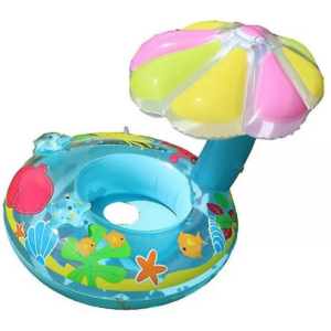 Flotador inflable fondo marino con techo
