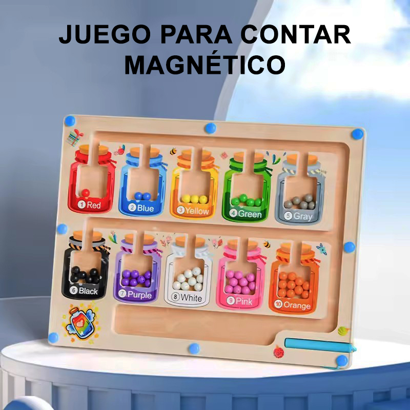 Juego magnético de colores y conteo - Imagen 11