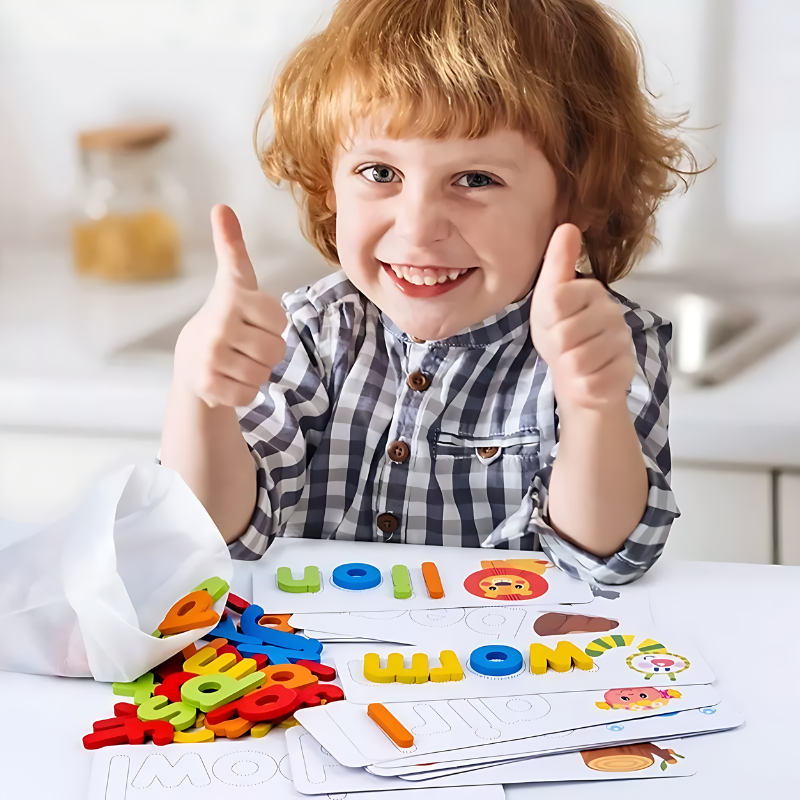 Juego de Ortografía y deletreo Montessori - Imagen 6