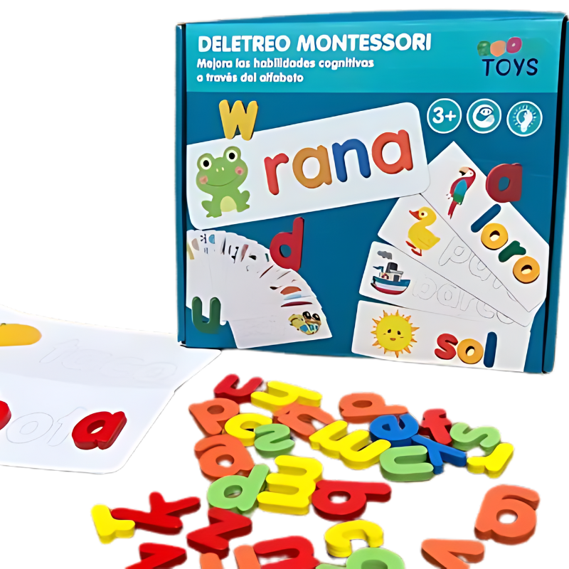 Juego de Ortografía y deletreo Montessori - Imagen 2