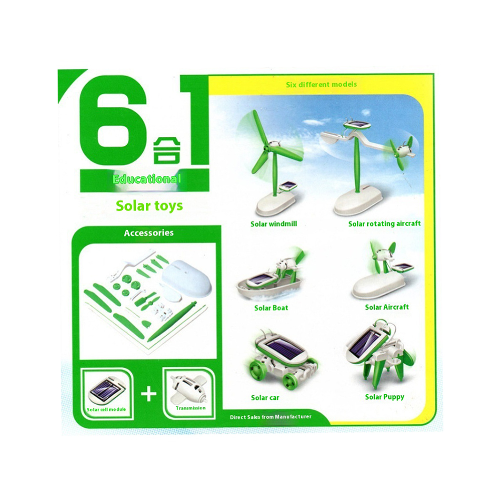 Robot solar educativo kit 6 en 1 - Imagen 19