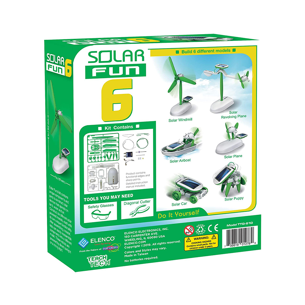 Robot solar educativo kit 6 en 1 - Imagen 18