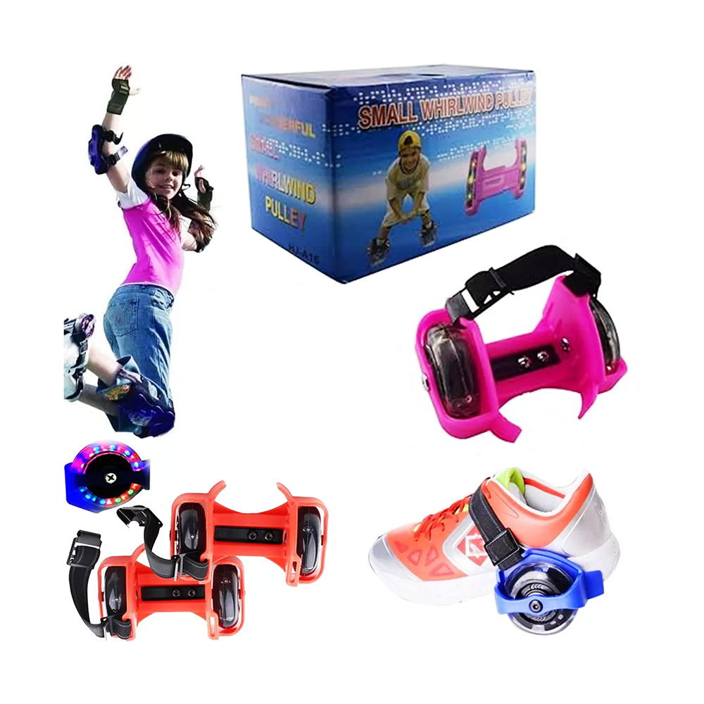 Patines ajustables para zapatillas con luz LED - Imagen 18