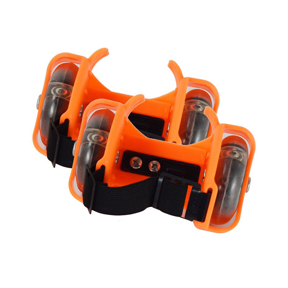 Patines ajustables para zapatillas con luz LED - Imagen 9