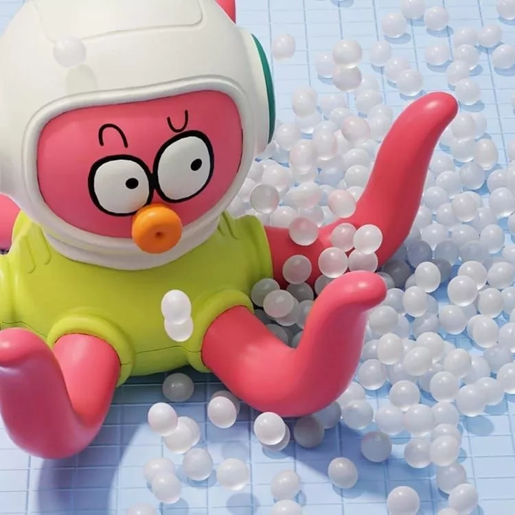 Pulpo flotante con anillos para tina - Imagen 9
