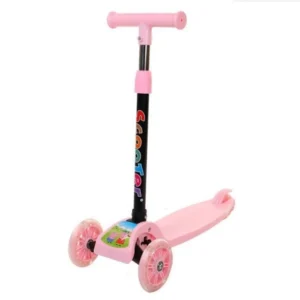 Scooter monopatín plegable de 3 ruedas