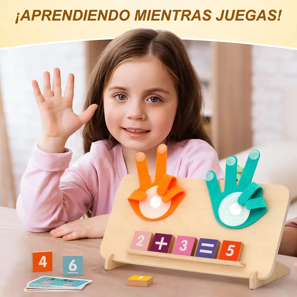 Tablero Montessori de suma y resta - Imagen 8