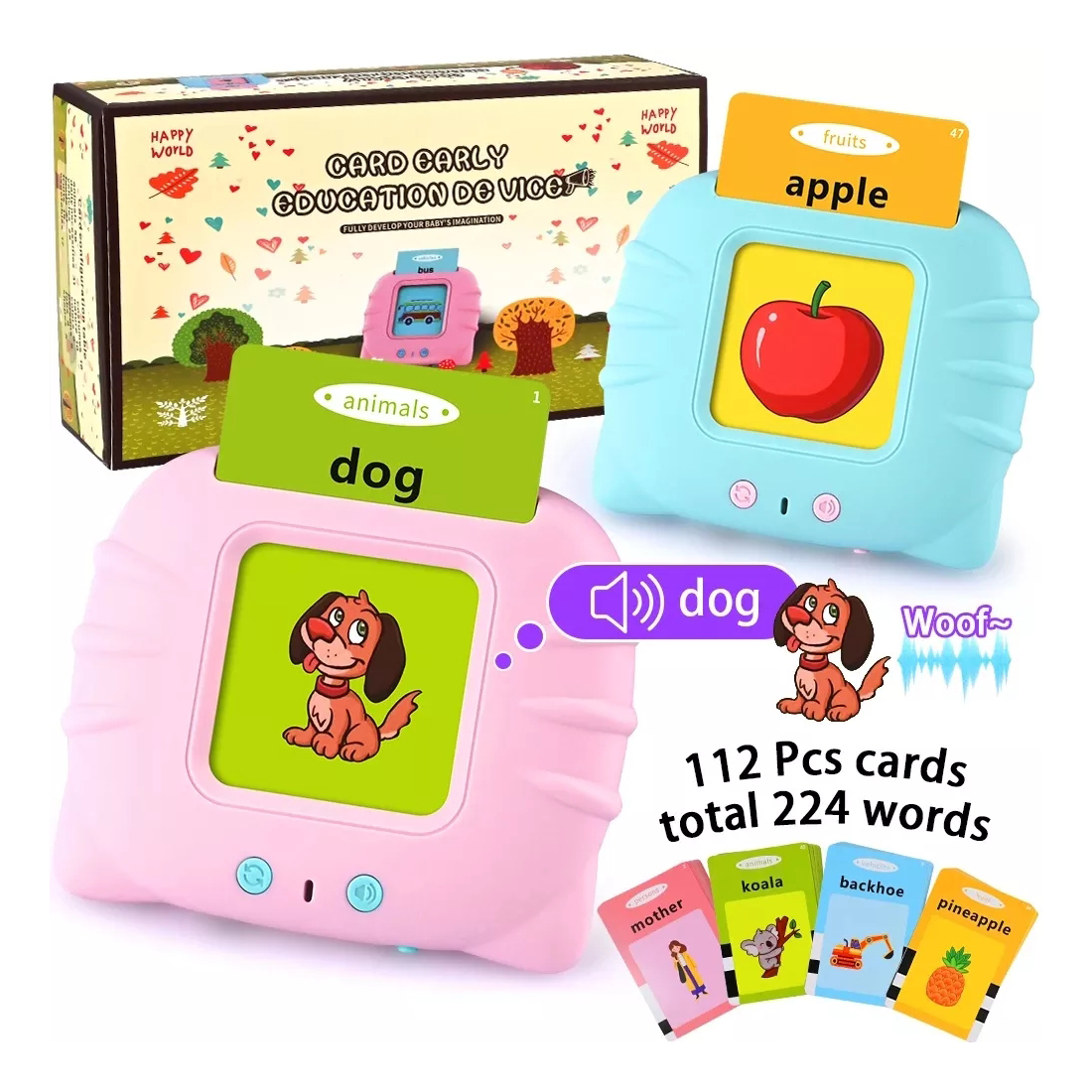 Lector de tarjetas 112 cartas en Inglés - Imagen 8