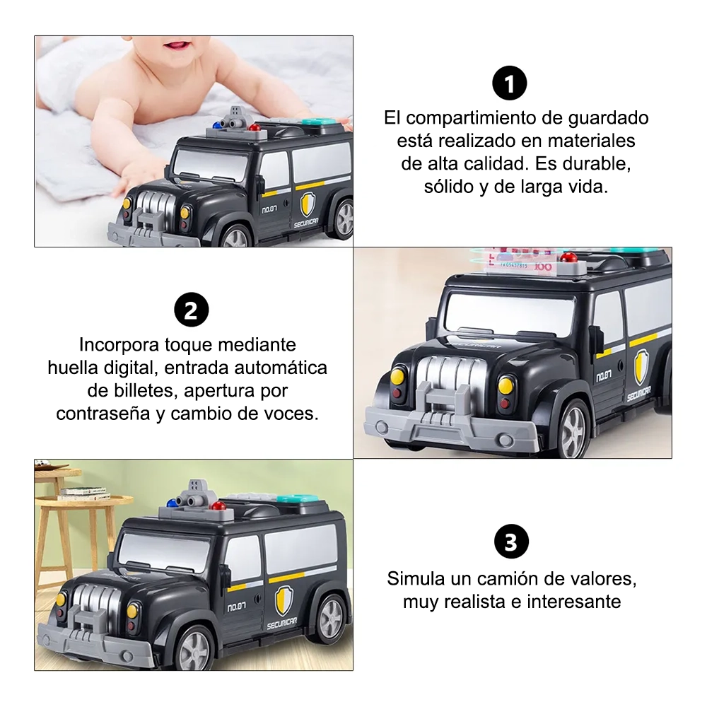 Caja fuerte de ahorro auto de policía - Imagen 15
