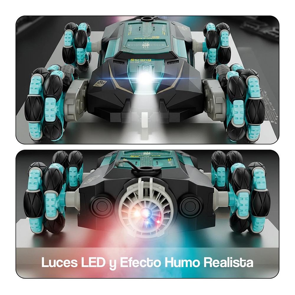 Auto a control remoto escalador 6x6 con pulsera - Imagen 17