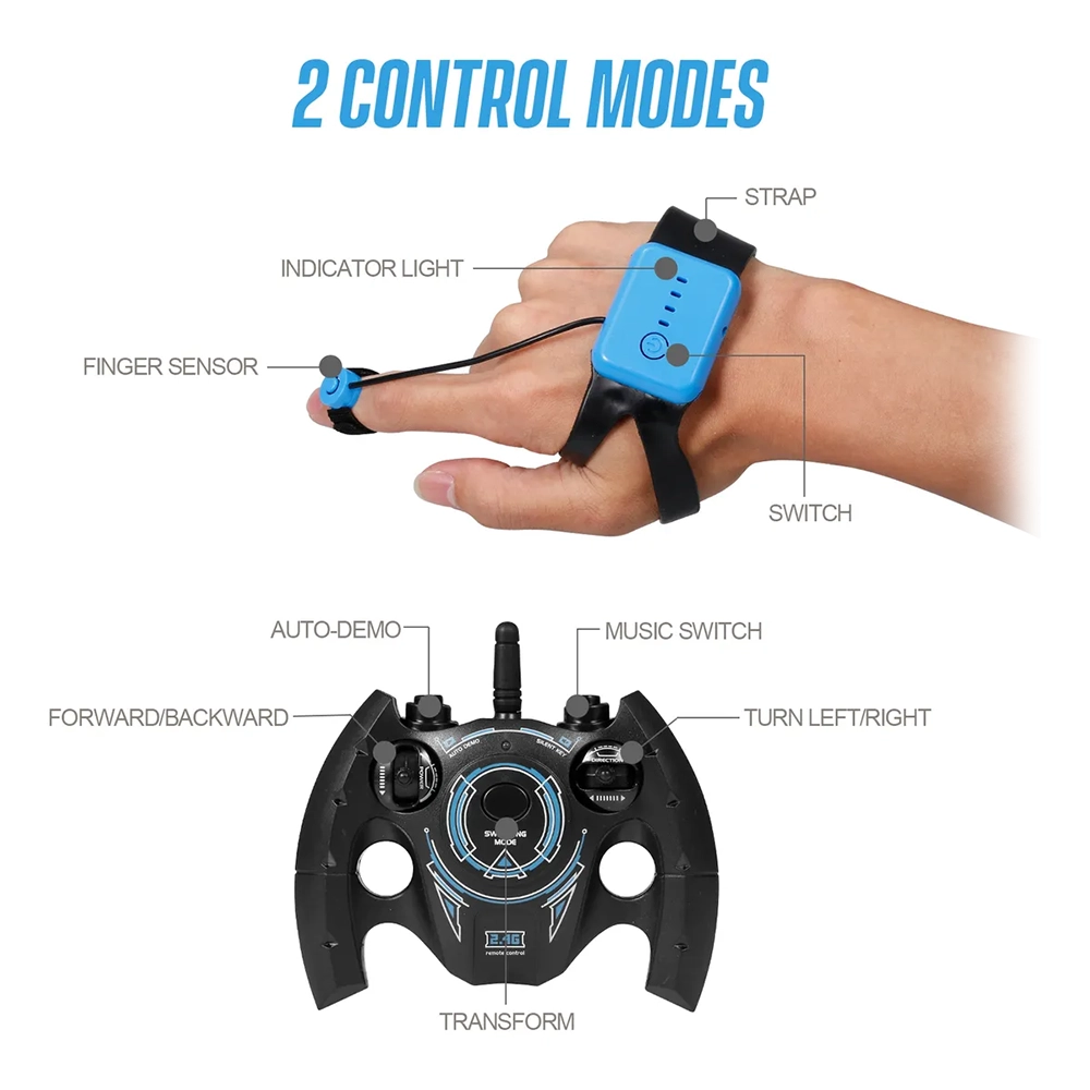 Auto a control remoto con sensor de mano Skidding - Imagen 12