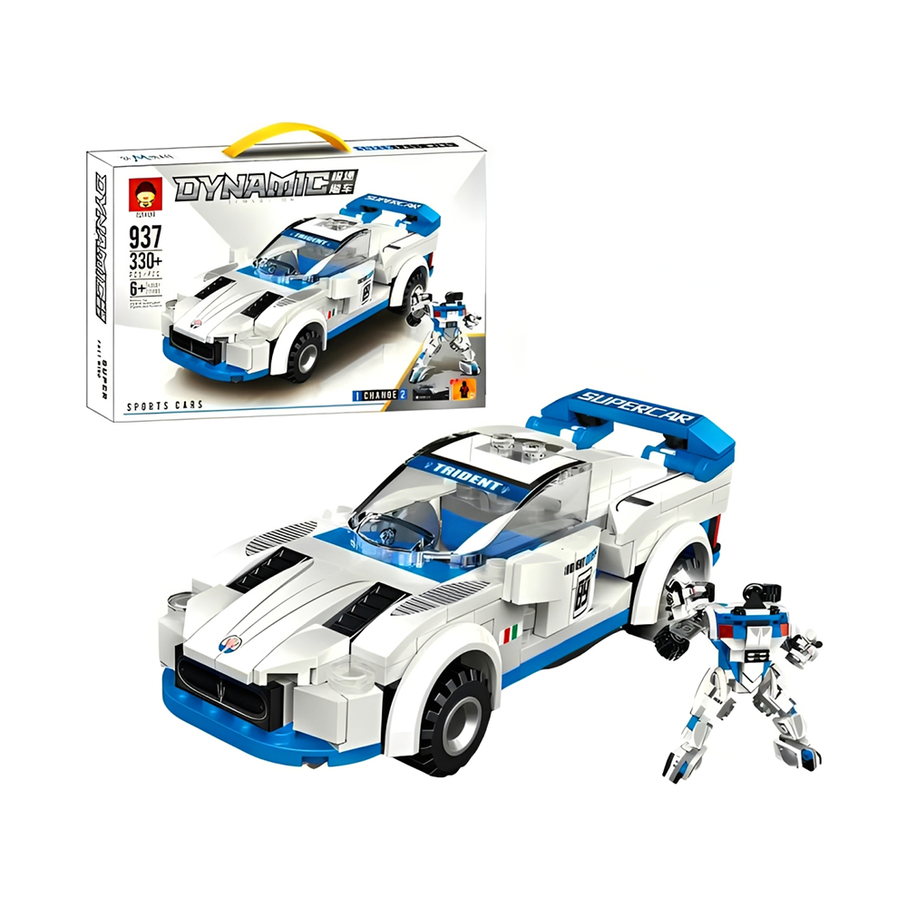 Auto robot armable de 330 piezas Dynamic Sensation - Imagen 7