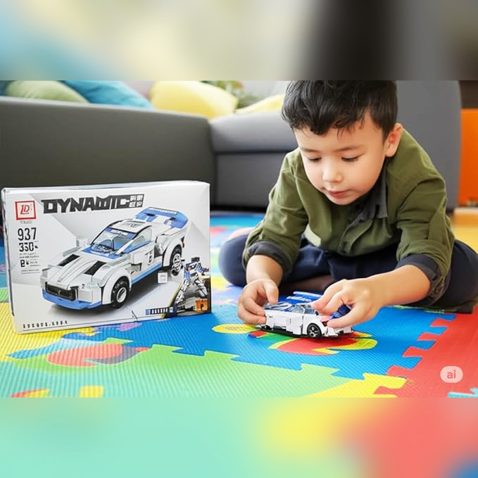 Auto robot armable de 330 piezas Dynamic Sensation - Imagen 8
