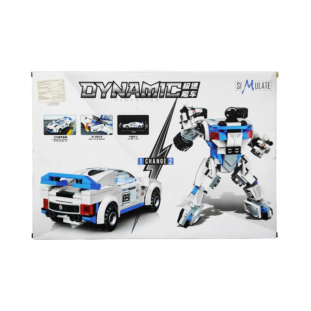 Auto robot armable de 330 piezas Dynamic Sensation - Imagen 13