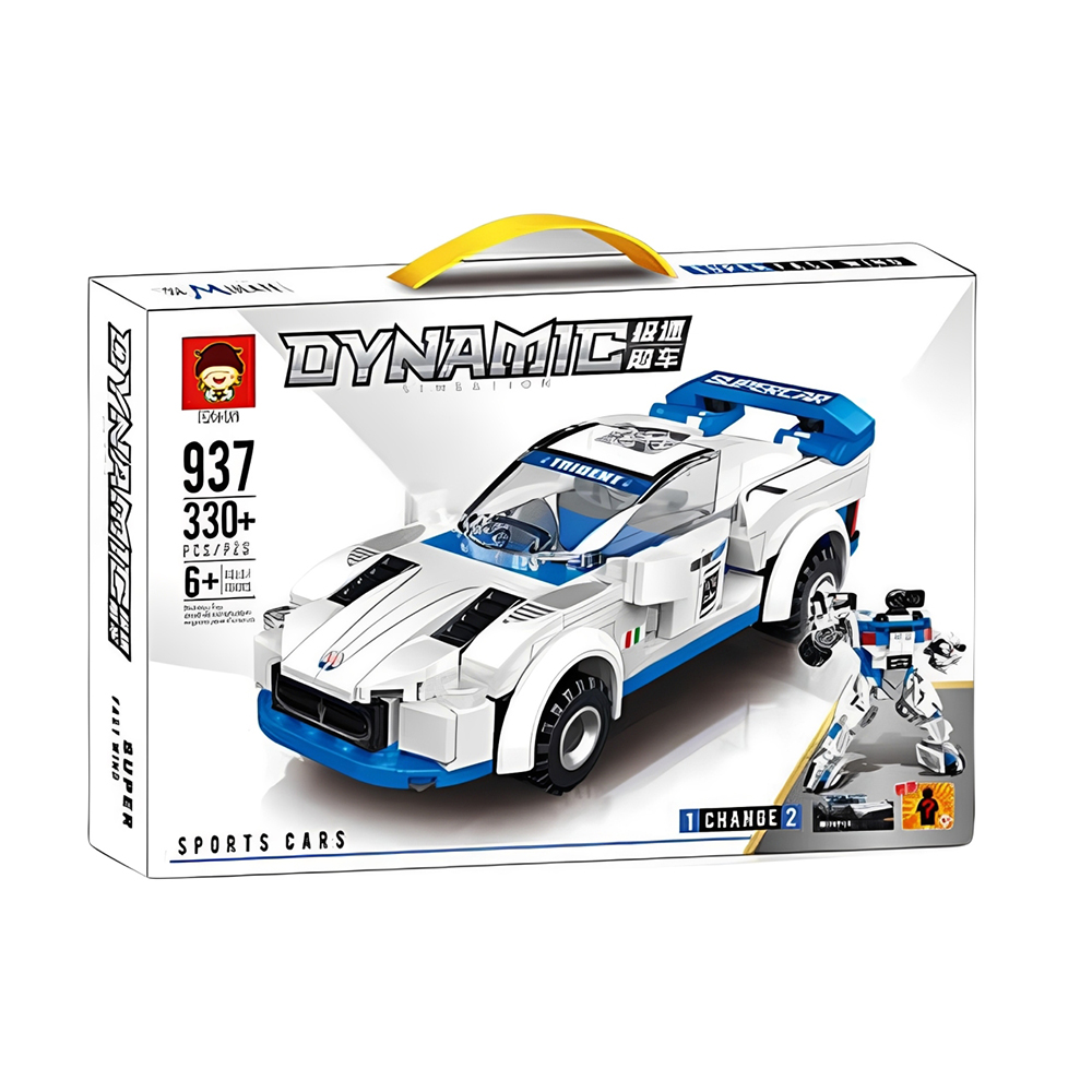 Auto robot armable de 330 piezas Dynamic Sensation - Imagen 12