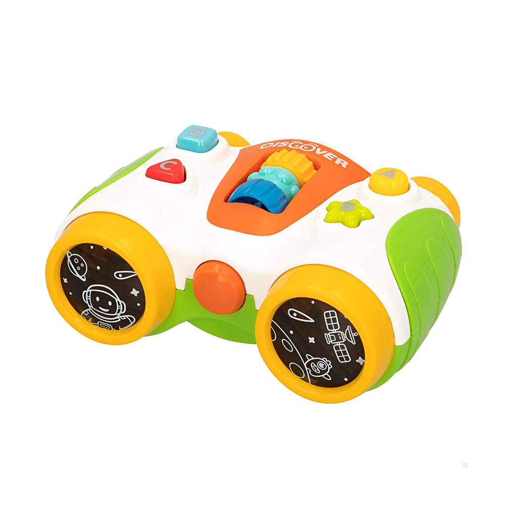 Binoculares multifunción con luces y sonido