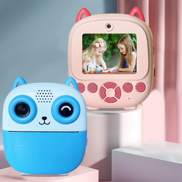 Cámara digital con impresora diseño de gatito - Imagen 25