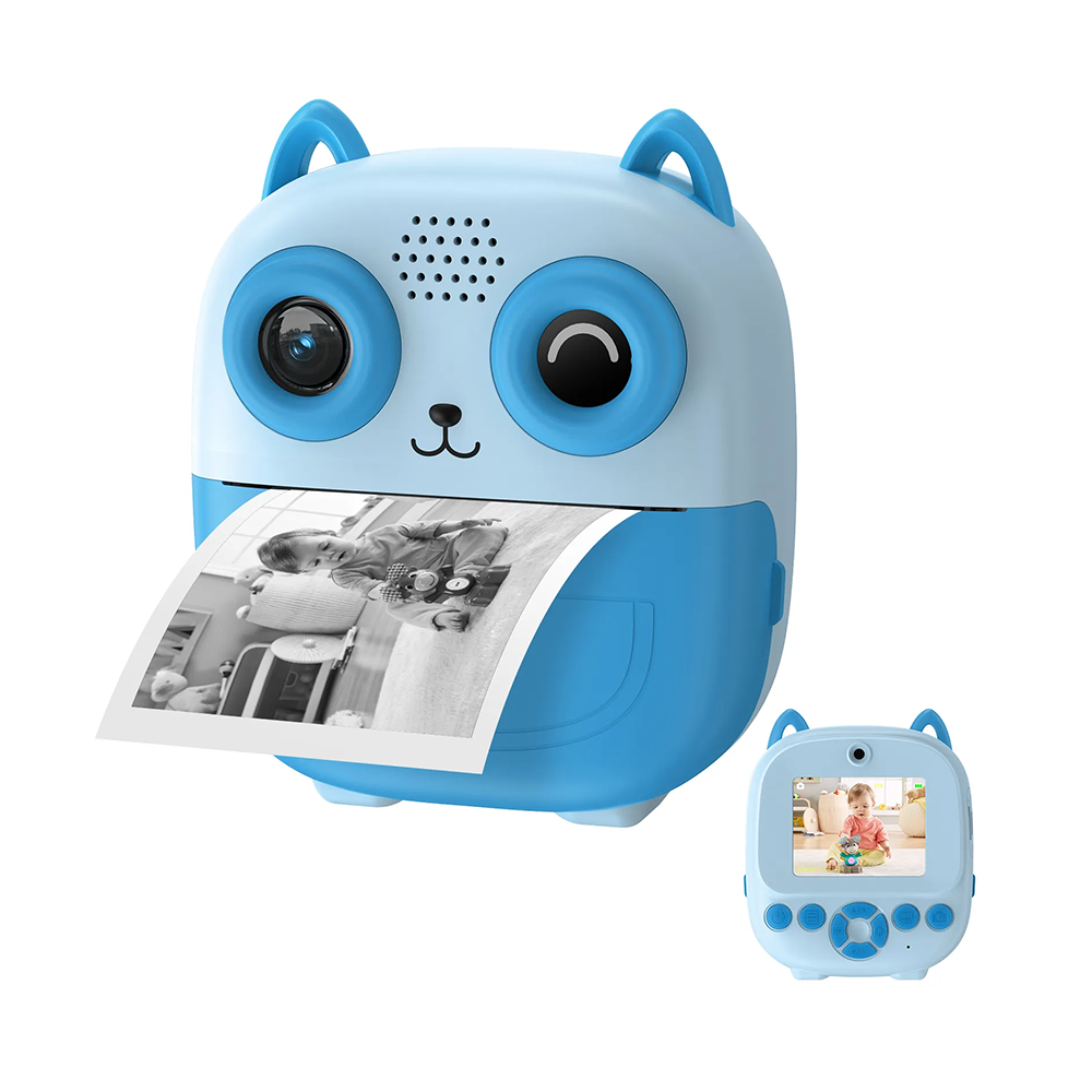 Cámara digital con impresora diseño de gatito - Imagen 11