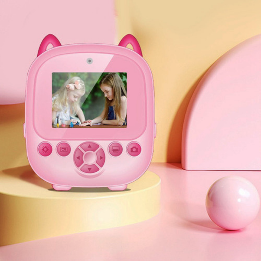 Cámara digital con impresora diseño de gatito - Imagen 18