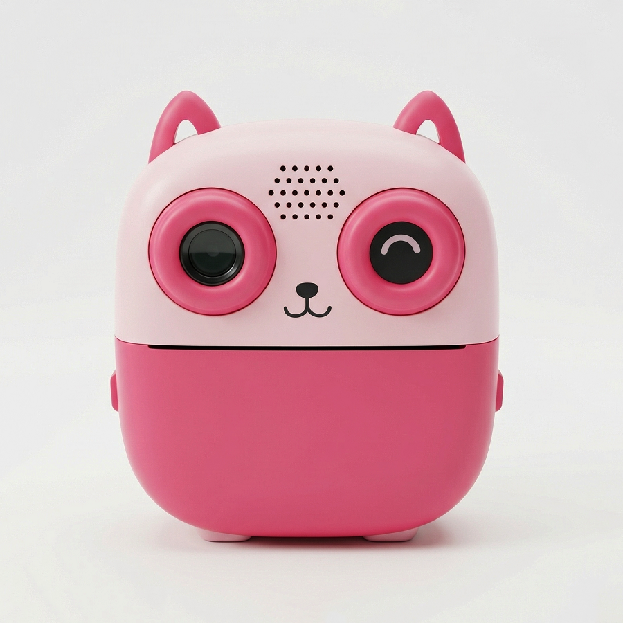 Cámara digital con impresora diseño de gatito - Imagen 6