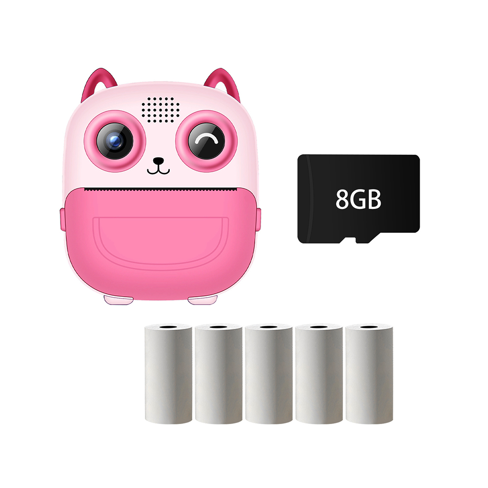 Cámara digital con impresora diseño de gatito - Imagen 8