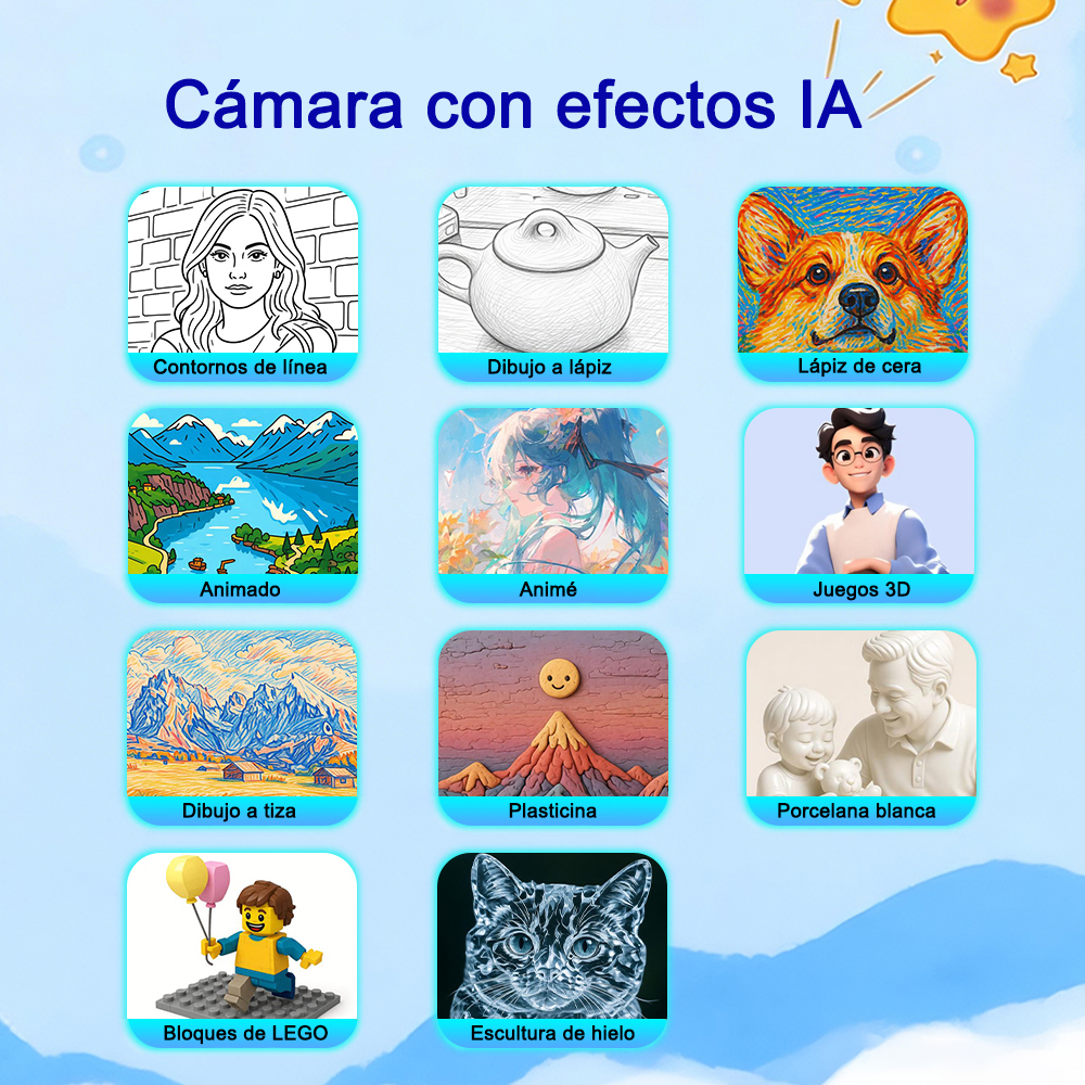 Cámara digital con impresora diseño de gatito - Imagen 39