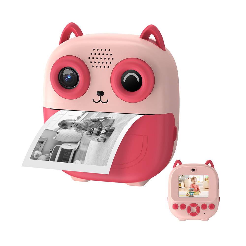 Cámara digital con impresora diseño de gatito - Imagen 12