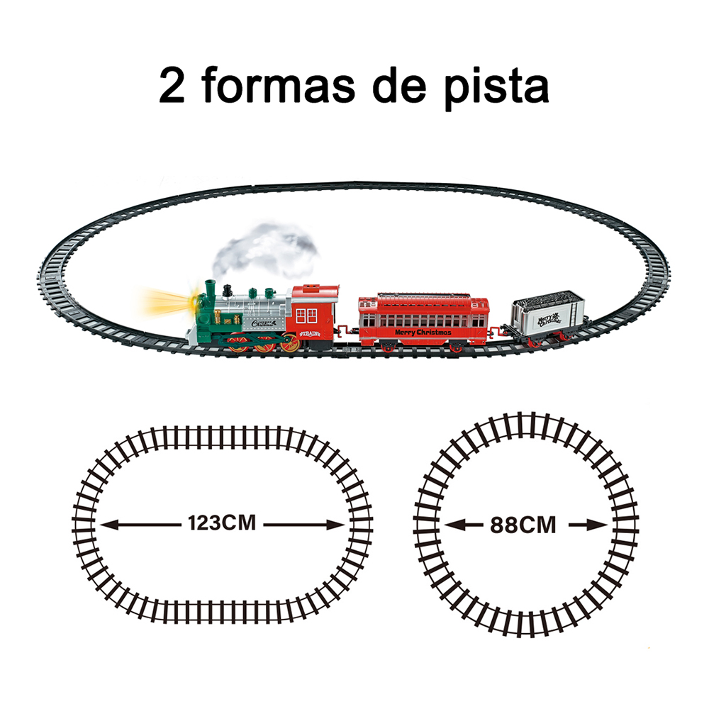 Tren eléctrico Christmas Classic Train - Imagen 12