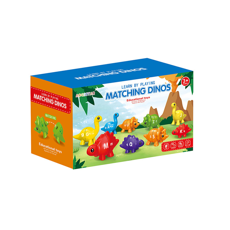 Juego de encaje de dinosaurios varios colores - Imagen 30