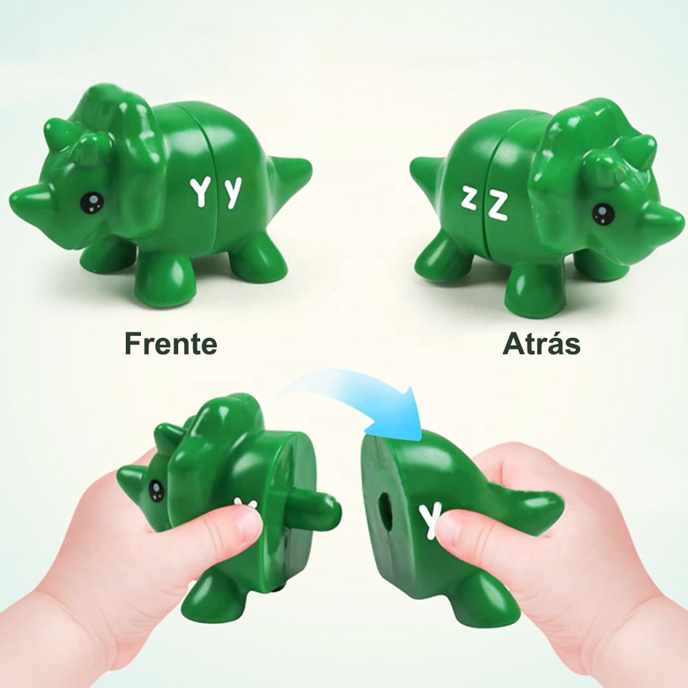 Juego de encaje de dinosaurios varios colores - Imagen 15