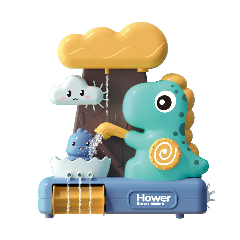 Regadera rociador de dinosaurios