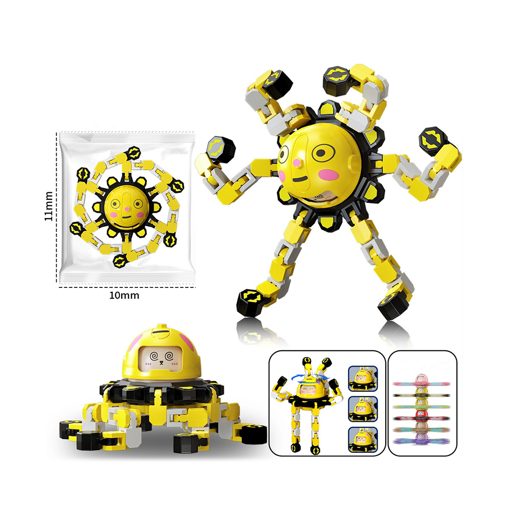 Fidget spinner antiestrés transformable - Imagen 8